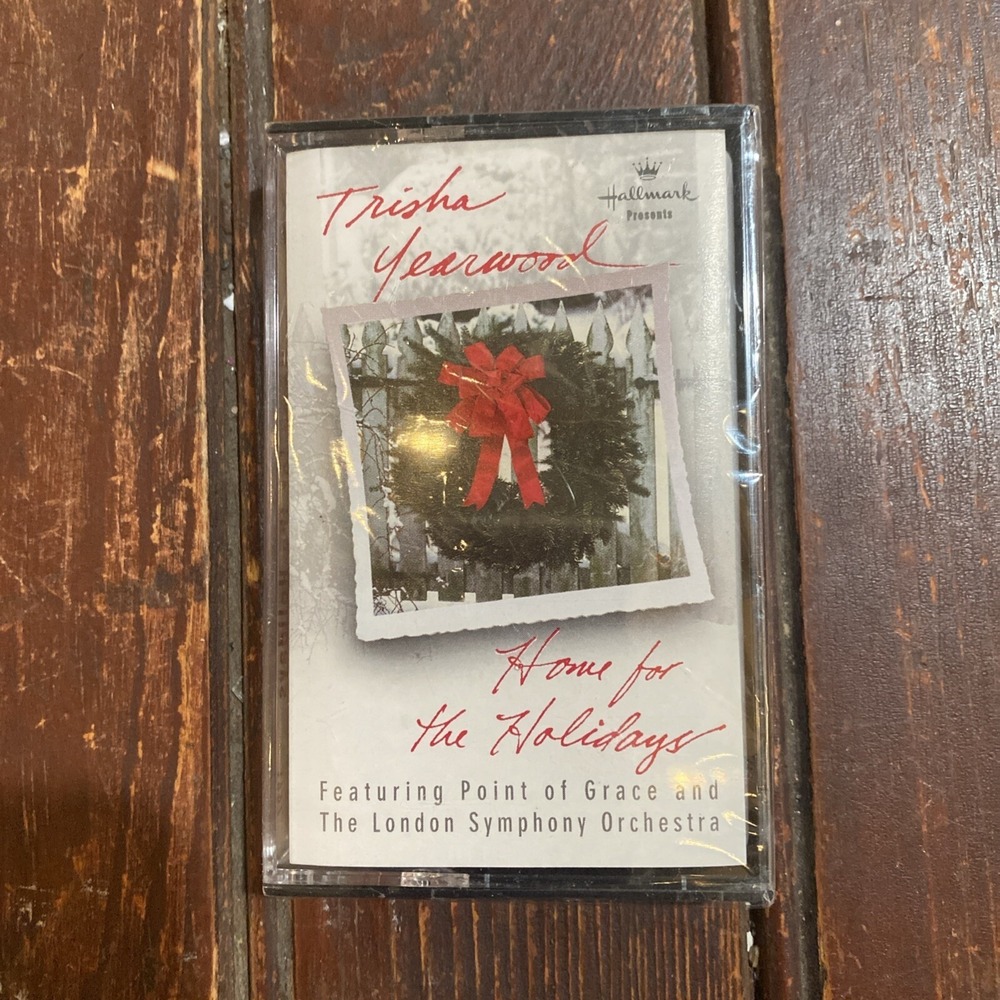 Trisha Yearwood Home For The Holidays Hallmark CASSETTE 1997 NEW‎ SEALED